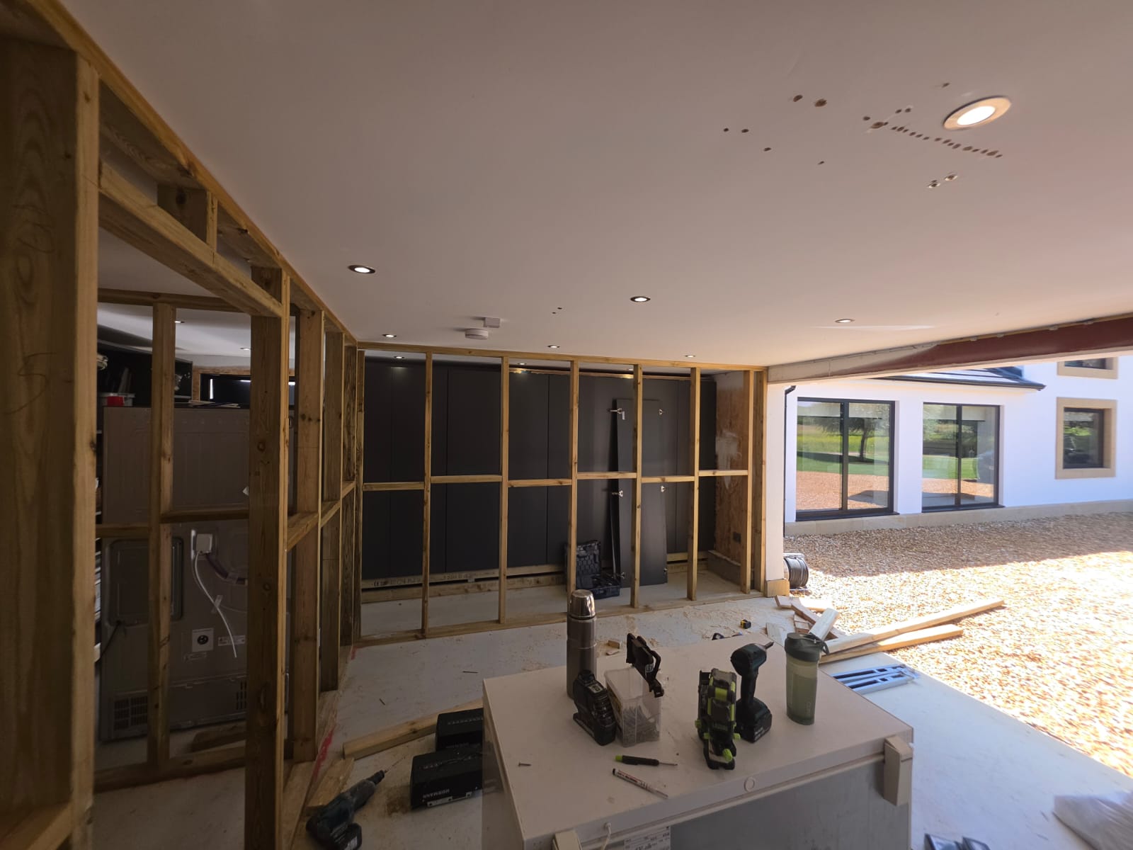 Interior work